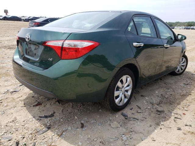 Photo 4 from auction – 2014 TOYOTA COROLLA L with VIN 2T1BURHEXEC089834