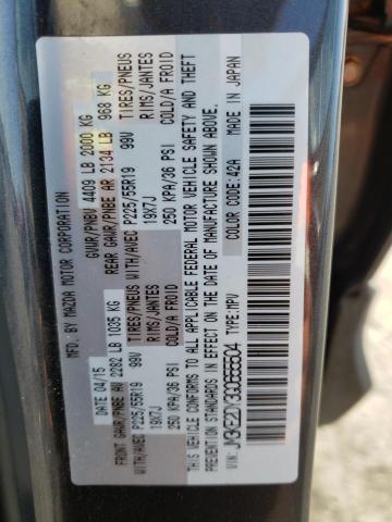 Photo 10 from auction – 2016 MAZDA CX-5 GT with VIN JM3KE2DY3G0655504