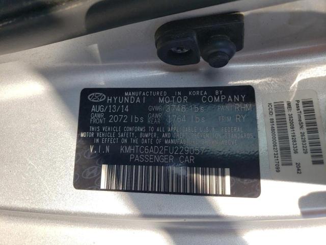 Photo 10 from auction – 2015 HYUNDAI VELOSTER with VIN KMHTC6AD2FU229057