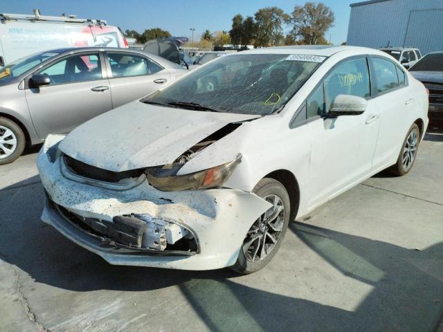 Photo 2 from auction – 2014 HONDA CIVIC EX with VIN 19XFB2F83EE264048