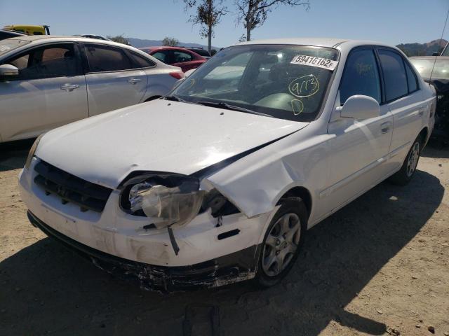 Photo 2 from auction – 2003 HYUNDAI ACCENT GL with VIN KMHCG45C43U469698