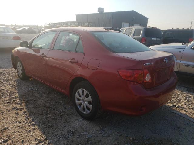 Photo 3 from auction – 2009 TOYOTA COROLLA BA with VIN 1NXBU40E69Z086044