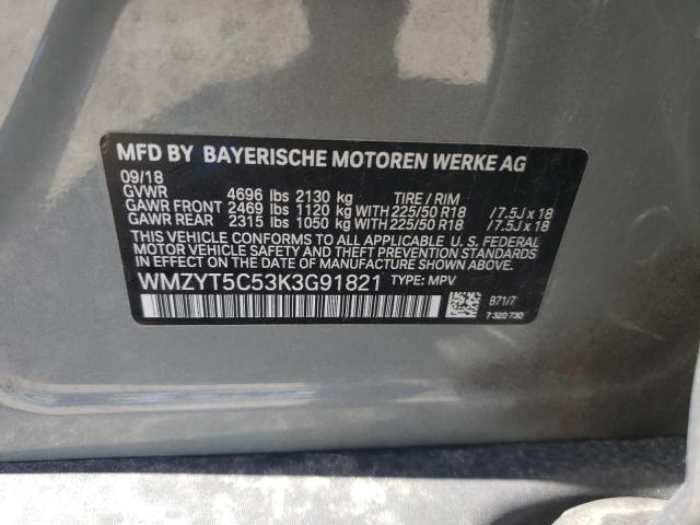 Photo 10 from auction – 2019 MINI COOPER S C with VIN WMZYT5C53K3G91821