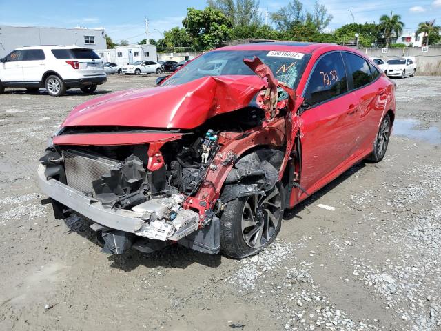 Photo 2 from auction – 2017 HONDA CIVIC EX with VIN 2HGFC2F7XHH537467