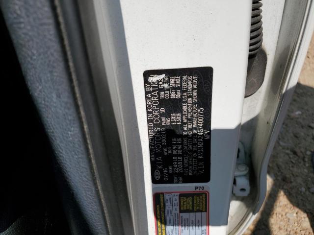 Photo 10 from auction – 2016 KIA SOUL with VIN KNDJN2A24G7400775