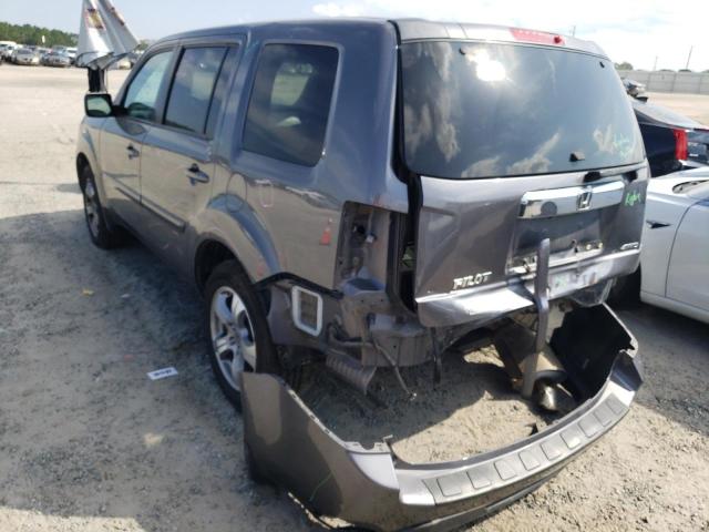 Photo 3 from auction – 2014 HONDA PILOT EXLN with VIN 5FNYF4H7XEB015804