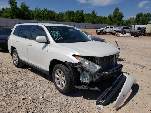 TOYOTA HIGHLANDER 2012 with VIN 5TDZA3EH8CS026173 - Photo from auction