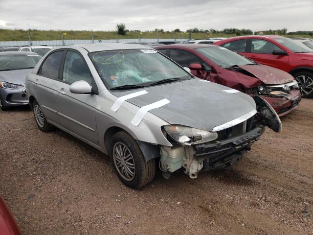KIA SPECTRA EX 2009 with VIN KNAFE222495614472 - Photo from auction