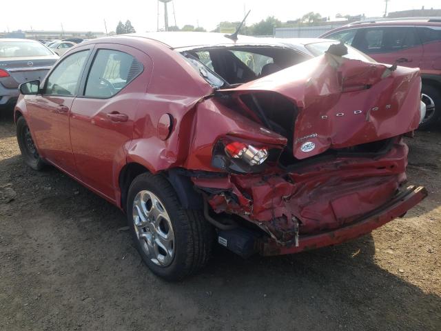 Photo 3 from auction – 2012 DODGE AVENGER SE with VIN 1C3CDZAB7CN274474