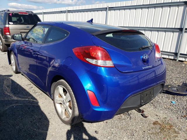 Photo 3 from auction – 2014 HYUNDAI VELOSTER with VIN KMHTC6AD5EU194528