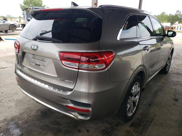 Photo 4 from auction – 2016 KIA SORENTO SX with VIN 5XYPKDA18GG001098