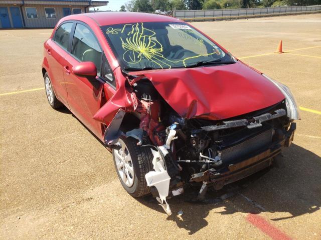 KIA RIO LX 2013 with VIN KNADM5A30D6101244 - Photo from auction