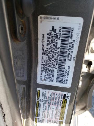 Photo 10 from auction – 2004 TOYOTA COROLLA MA with VIN 2T1KR32E04C274190