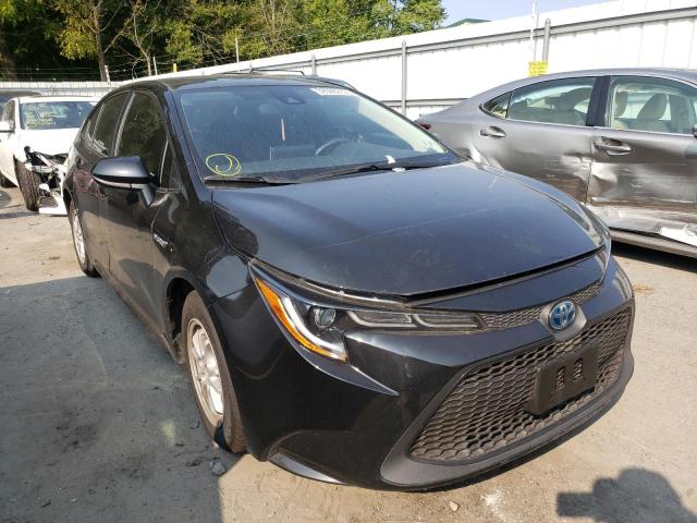 TOYOTA COROLLA LE 2020 with VIN JTDEBRBE2LJ011142 - Photo from auction