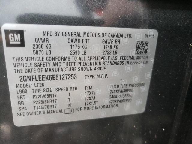 Photo 10 from auction – 2014 CHEVROLET EQUINOX LS with VIN 2GNFLEEK6E6127253