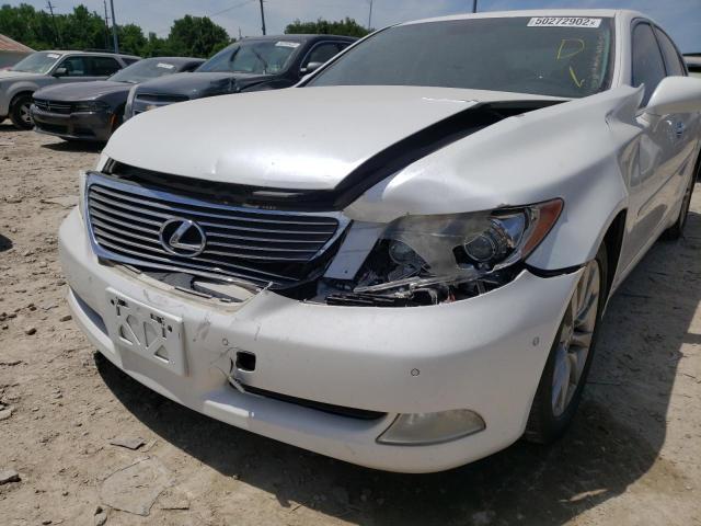 Photo 9 from auction – 2007 LEXUS LS 460 with VIN JTHBL46F975018933