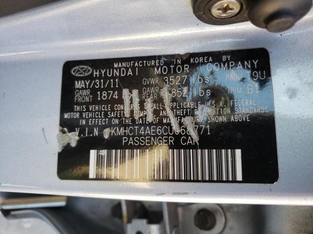Photo 10 from auction – 2012 HYUNDAI ACCENT GLS with VIN KMHCT4AE6CU068771