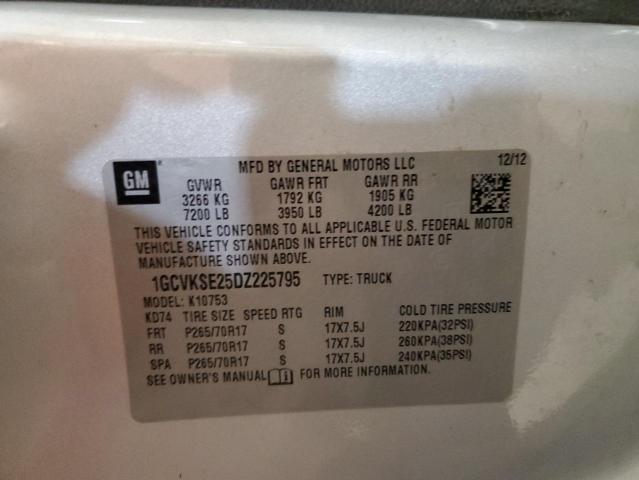 Photo 10 from auction – 2013 CHEVROLET SILVERADO with VIN 1GCVKSE25DZ225795