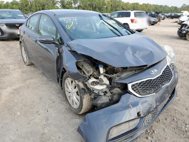 KIA FORTE LX 2015 with VIN KNAFX4A64F5355486 - Photo from auction