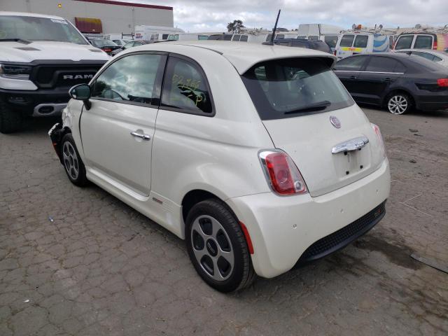 Photo 3 from auction – 2014 FIAT 500 ELECTR with VIN 3C3CFFGE7ET244937
