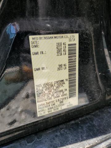 Photo 10 from auction – 2015 NISSAN ALTIMA 2.5 with VIN 1N4AL3AP7FC187095