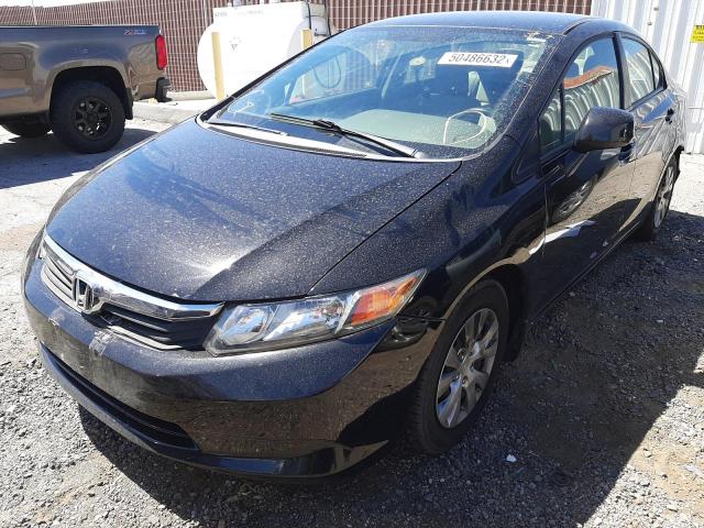 Photo 2 from auction – 2012 HONDA CIVIC LX with VIN JHMFB2F50CS005919