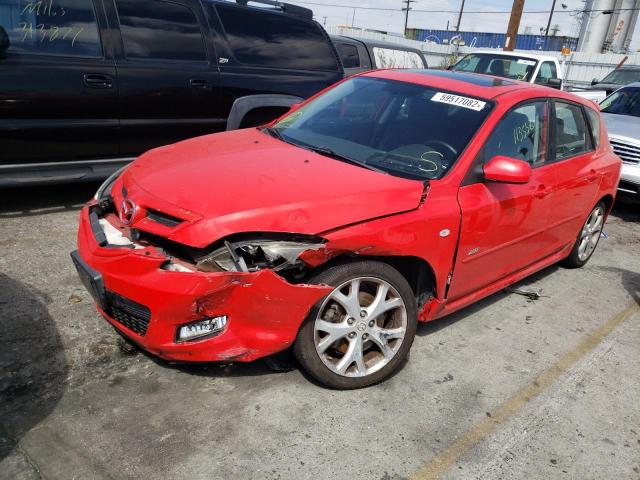 Photo 2 from auction – 2008 MAZDA 3 HATCHBAC with VIN JM1BK343181833434