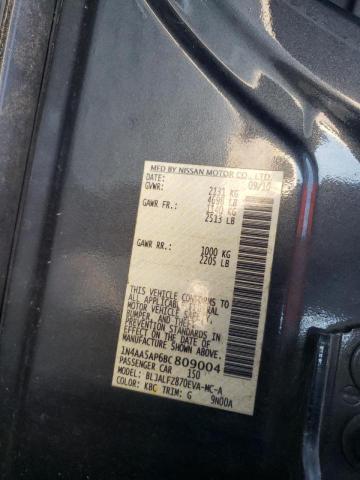 Photo 10 from auction – 2011 NISSAN MAXIMA with VIN 1N4AA5AP6BC809004