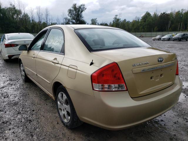 Photo 3 from auction – 2009 KIA SPECTRA EX with VIN KNAFE222695659039