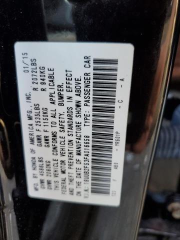 Photo 10 from auction – 2015 ACURA TLX TECH with VIN 19UUB2F53FA016658