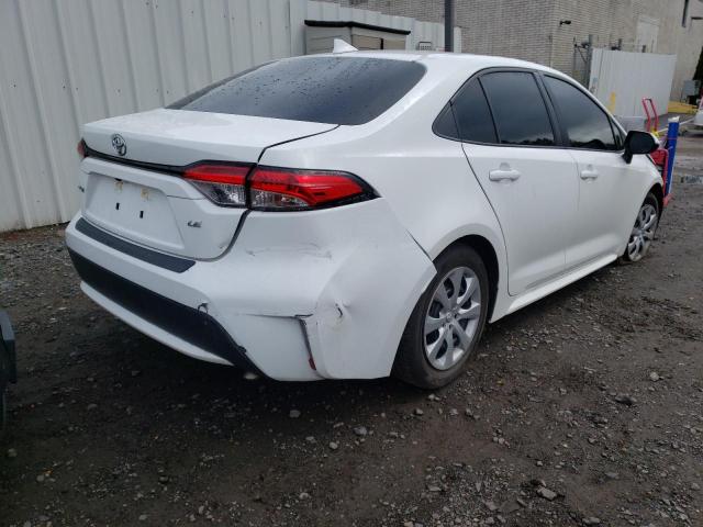 Photo 4 from auction – 2021 TOYOTA COROLLA LE with VIN 5YFEPMAE1MP214493