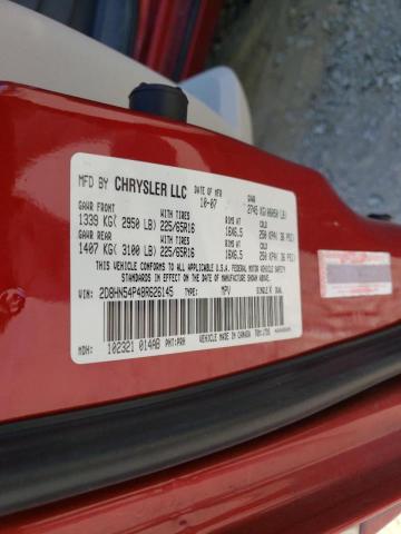 Photo 10 from auction – 2008 DODGE GRAND CARA with VIN 2D8HN54P48R626145