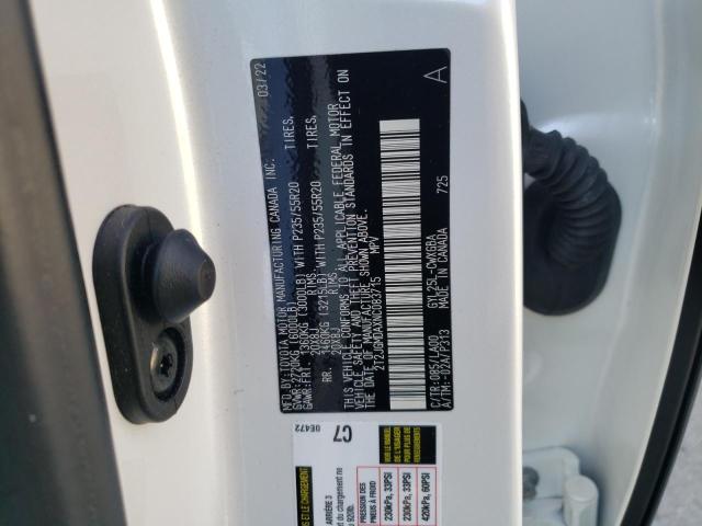 Photo 10 from auction – 2022 LEXUS RX 450H with VIN 2T2JGMDAXNC083715