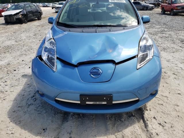 Photo 9 from auction – 2013 NISSAN LEAF S with VIN 1N4AZ0CP8DC417251