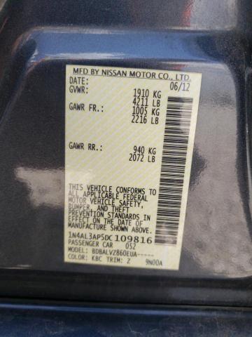 Photo 10 from auction – 2013 NISSAN ALTIMA with VIN 1N4AL3AP5DC109816
