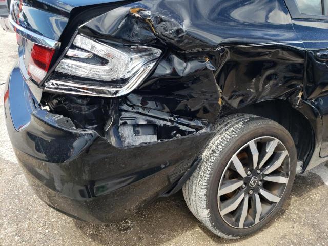 Photo 9 from auction – 2014 HONDA CIVIC EXL with VIN 19XFB2F99EE065465