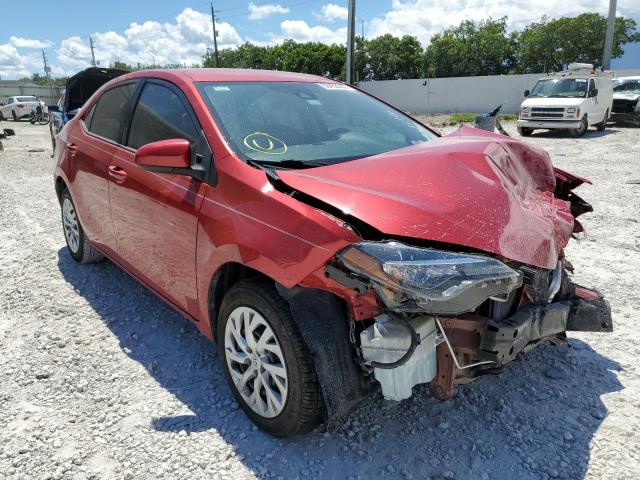 TOYOTA COROLLA L 2018 with VIN 5YFBURHEXJP850677 - Photo from auction