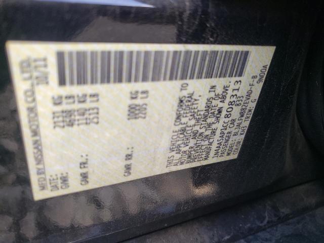 Photo 10 from auction – 2012 NISSAN MAXIMA with VIN 1N4AA5AP1CC808313