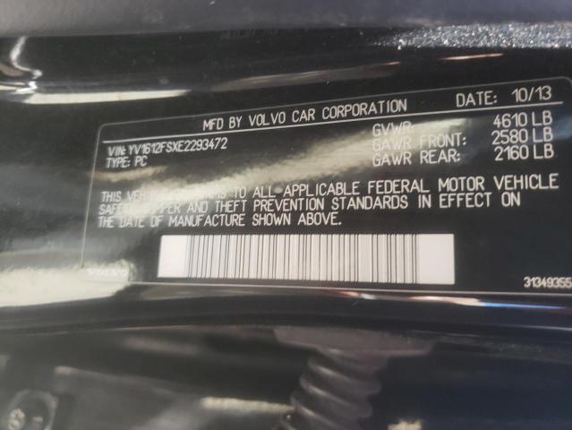 Photo 10 from auction – 2014 VOLVO S60 T5 with VIN YV1612FSXE2293472