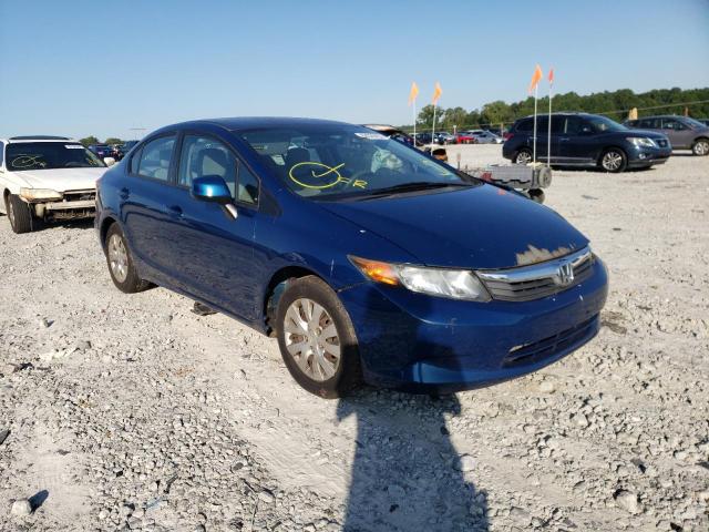 HONDA CIVIC LX 2012 with VIN 2HGFB2F58CH564421 - Photo from auction