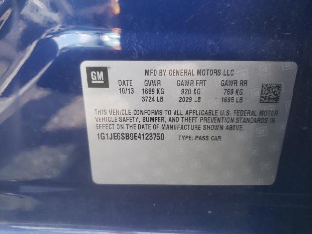 Photo 10 from auction – 2014 CHEVROLET SONIC LTZ with VIN 1G1JE6SB9E4123750