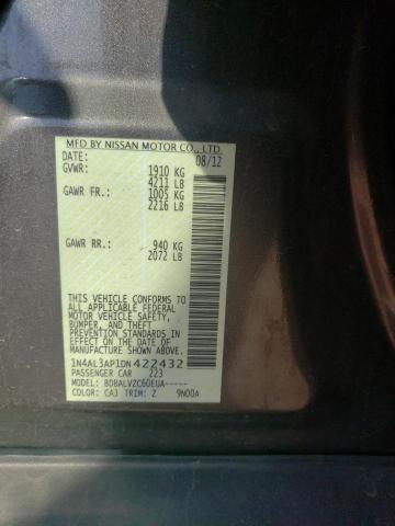 Photo 10 from auction – 2013 NISSAN ALTIMA 2.5 with VIN 1N4AL3AP1DN422432