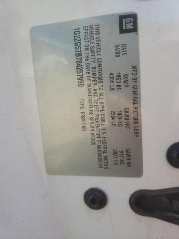 Photo 10 from auction – 2008 PONTIAC G6 BASE with VIN 1G2ZG57B784257950