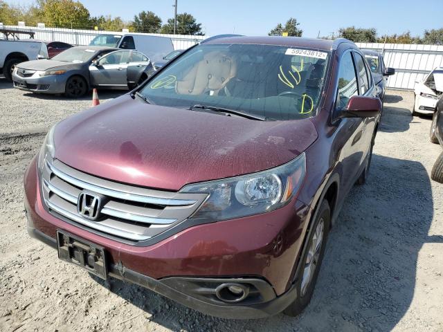 Photo 2 from auction – 2013 HONDA CR-V EXL with VIN 5J6RM4H75DL009697
