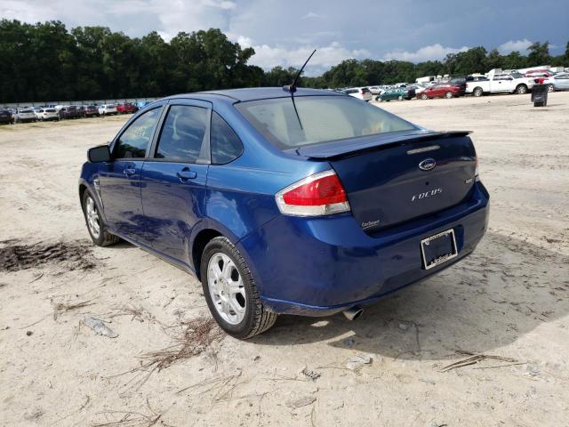 Photo 3 from auction – 2008 FORD FOCUS SE with VIN 1FAHP35N88W228699