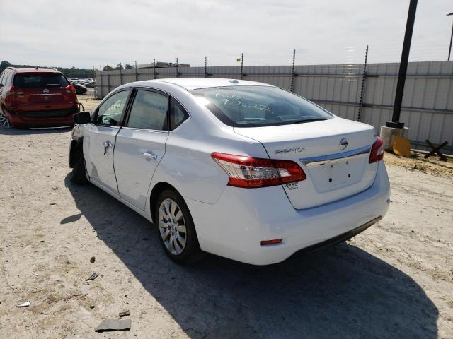 Photo 3 from auction – 2015 NISSAN SENTRA S with VIN 3N1AB7AP5FL661380