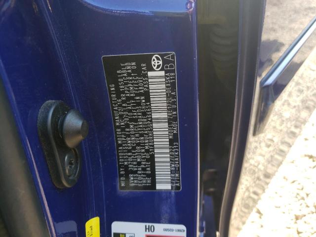 Photo 10 from auction – 2016 TOYOTA COROLLA L with VIN 5YFBURHE5GP466654