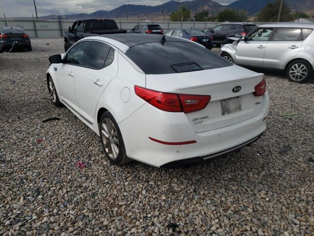 Photo 3 from auction – 2015 KIA OPTIMA SX with VIN 5XXGR4A63FG501986