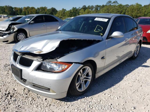 Photo 2 from auction – 2008 BMW 328 I with VIN WBAVA37538NL47114