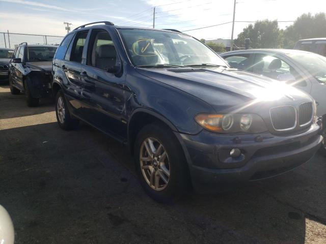 BMW X5 3.0I 2006 with VIN 5UXFA13546LY45489 - Photo from auction
